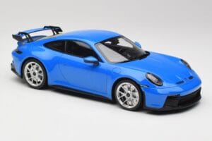 Porsche 911 992 GT3 Shark Μπλε & Ασημί Ζάντες Minichamps 1:18 143069015 Ρητίνη - εικόνα 4 από 6
