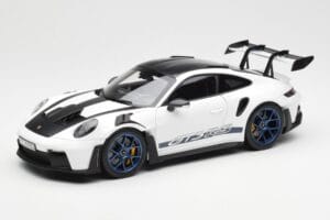 Porsche 911 992 GT3 Weissach Package Λευκό & Ίντιγκο Μπλε Norev 1:18 187353 Μέταλλο