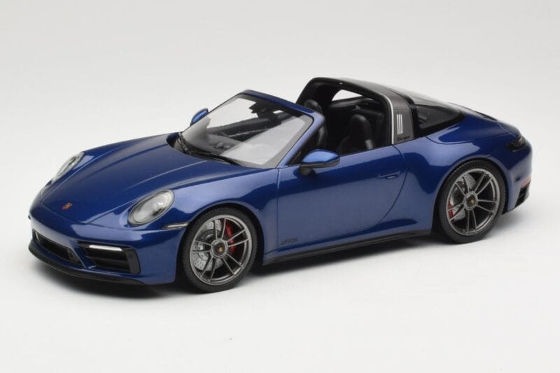 Porsche 911 992 Targa 4 GTS Blue Metallic Minichamps 1:18 155061060 Μέταλλο