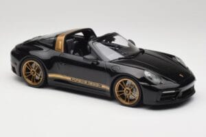 Porsche 911 992 Targa Porsche Design Μαύρο & Χρυσό Concept Minichamps 1:18 PORSCHE001 Μέταλλο - εικόνα 4 από 6