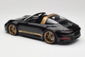 Porsche 911 992 Targa Porsche Design Μαύρο & Χρυσό Concept Minichamps 1:18 PORSCHE001 Μέταλλο - εικόνα 5 από 6