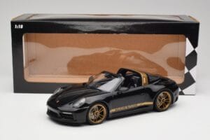 Porsche 911 992 Targa Porsche Design Μαύρο & Χρυσό Concept Minichamps 1:18 PORSCHE001 Μέταλλο - εικόνα 6 από 6