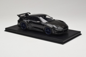 Porsche 911 992 TechArt GTstreet R Μαύρο Με Μπλε Ζάντες TechArt 1:18 REMC009 Ρητίνη - εικόνα 4 από 6
