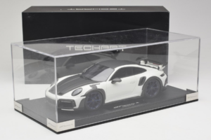 Porsche 911 992 TechArt GTstreet R Λευκό Με Μπλε Ζάντες TechArt 1:18 REMC014 Ρητίνη - εικόνα 6 από 6