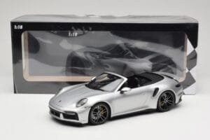 Porsche 911 992 Turbo S Καμπριολέ Ασημί Minichamps 1:18 155069082 Μέταλλο - εικόνα 6 από 6
