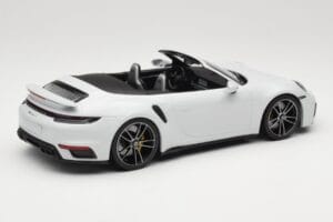Porsche 911 992 Turbo S Καμπριολέ White Metallic Minichamps 1:18 155069080 Μέταλλο - εικόνα 2 από 6