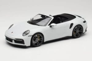Porsche 911 992 Turbo S Καμπριολέ White Metallic Minichamps 1:18 155069080 Μέταλλο