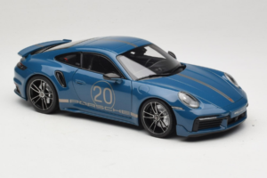 Porsche 911 992 Turbo S Coupe Sport Design Μπλε Minichamps 1:18 113069073 Μέταλλο - εικόνα 6 από 8