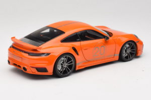 Porsche 911 992 Turbo S Coupe Sport Design Πορτοκαλί Minichamps 1:18 113069074 Μέταλλο - εικόνα 3 από 8