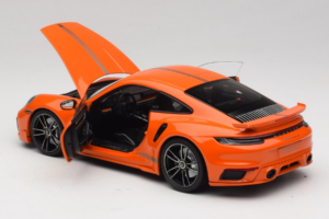 Porsche 911 992 Turbo S Coupe Sport Design Πορτοκαλί Minichamps 1:18 113069074 Μέταλλο - εικόνα 5 από 8