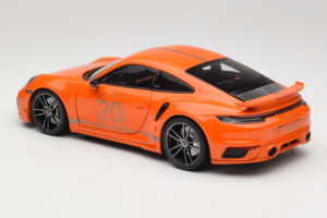 Porsche 911 992 Turbo S Coupe Sport Design Πορτοκαλί Minichamps 1:18 113069074 Μέταλλο - εικόνα 7 από 8