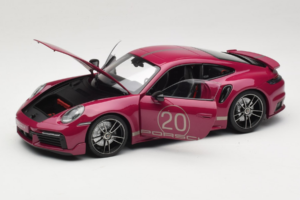 Porsche 911 992 Turbo S Coupe Sport Design Κόκκινο Minichamps 1:18 113069075 Μέταλλο - εικόνα 2 από 8