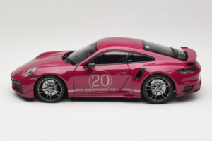 Porsche 911 992 Turbo S Coupe Sport Design Κόκκινο Minichamps 1:18 113069075 Μέταλλο - εικόνα 4 από 8