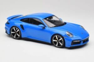 Porsche 911 992 Turbo S Gentian Μπλε Minichamps 1:18 155069074 Μέταλλο - εικόνα 4 από 6