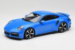 Porsche 911 992 Turbo S Gentian Μπλε Minichamps 1:18 155069074 Μέταλλο