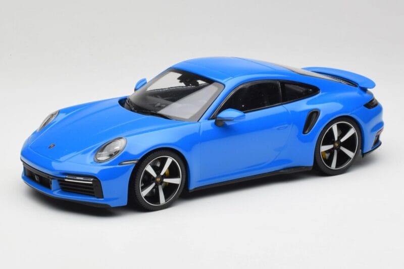 Porsche 911 992 Turbo S Gentian Μπλε Minichamps 1:18 155069074 Μέταλλο