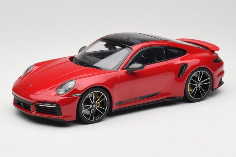 Porsche 911 992 Turbo S Κόκκινο Minichamps 1:18 155069070 Μέταλλο