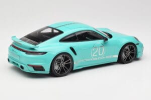 Porsche 911 992 Turbo S Sport Design Package Racing Green Minichamps 1:18 155069175 Μέταλλο - εικόνα 2 από 6