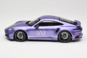 Porsche 911 992 Turbo S Sport Design Package Viola Metallic Minichamps 1:18 155069174 Μέταλλο - εικόνα 3 από 6