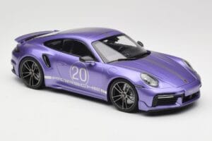 Porsche 911 992 Turbo S Sport Design Package Viola Metallic Minichamps 1:18 155069174 Μέταλλο - εικόνα 4 από 6