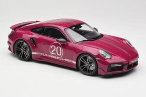 Porsche 911 992 Turbo S με Sport Design Package Κόκκινο Minichamps 1:18 155069172 Μέταλλο - εικόνα 4 από 6