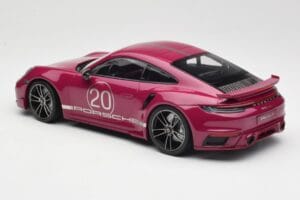 Porsche 911 992 Turbo S με Sport Design Package Κόκκινο Minichamps 1:18 155069172 Μέταλλο - εικόνα 5 από 6