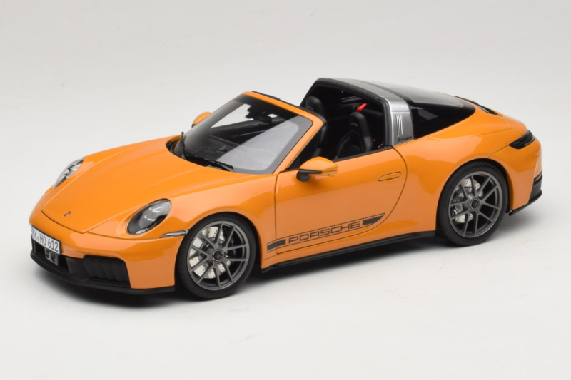 Porsche 911 992.2 Targa 4 GTS Bahama Yellow Norev 1:18 187190 Μέταλλο