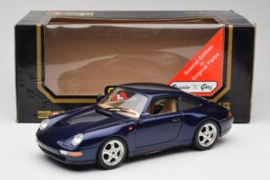 Porsche 911 993 Carrera Cup Μπλε Braccio & Gotz 1993 Bburago 1:18 3060-M1 Μέταλλο - εικόνα 8 από 8