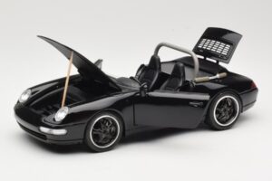 Porsche 911 993 Carrera Καμπριολέ Μαύρο Bburago 1:18 3090-M1 Μέταλλο - εικόνα 2 από 8