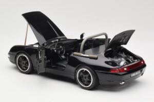 Porsche 911 993 Carrera Καμπριολέ Μαύρο Bburago 1:18 3090-M1 Μέταλλο - εικόνα 5 από 8