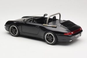 Porsche 911 993 Carrera Καμπριολέ Μαύρο Bburago 1:18 3090-M1 Μέταλλο - εικόνα 7 από 8
