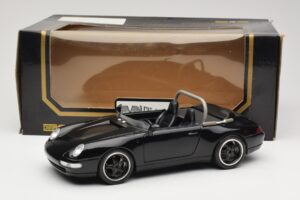 Porsche 911 993 Carrera Καμπριολέ Μαύρο Bburago 1:18 3090-M1 Μέταλλο - εικόνα 8 από 8