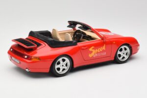 Porsche 911 993 Carrera Καμπριολέ Κόκκινο Bburago 1:18 3090 Μέταλλο - εικόνα 3 από 8