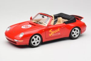 Porsche 911 993 Carrera Καμπριολέ Κόκκινο Bburago 1:18 3090 Μέταλλο