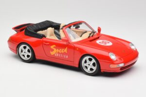 Porsche 911 993 Carrera Καμπριολέ Κόκκινο Bburago 1:18 3090 Μέταλλο - εικόνα 6 από 8