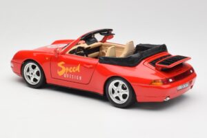 Porsche 911 993 Carrera Καμπριολέ Κόκκινο Bburago 1:18 3090 Μέταλλο - εικόνα 7 από 8