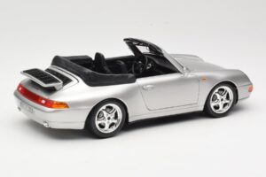 Porsche 911 993 Carrera Καμπριολέ Ασημί Bburago 1:18 18-12039 Μέταλλο - εικόνα 3 από 8