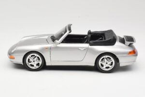 Porsche 911 993 Carrera Καμπριολέ Ασημί Bburago 1:18 18-12039 Μέταλλο - εικόνα 4 από 8