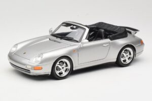 Porsche 911 993 Carrera Καμπριολέ Ασημί Bburago 1:18 18-12039 Μέταλλο