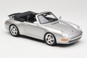 Porsche 911 993 Carrera Καμπριολέ Ασημί Bburago 1:18 18-12039 Μέταλλο - εικόνα 6 από 8