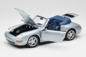 Porsche 911 993 Carrera Καμπριολέ Ασημί Maisto 1:18 100299-M1 Μέταλλο - εικόνα 2 από 8