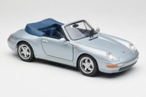 Porsche 911 993 Carrera Καμπριολέ Ασημί Maisto 1:18 100299-M1 Μέταλλο - εικόνα 6 από 8