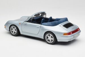 Porsche 911 993 Carrera Καμπριολέ Ασημί Maisto 1:18 100299-M1 Μέταλλο - εικόνα 7 από 8