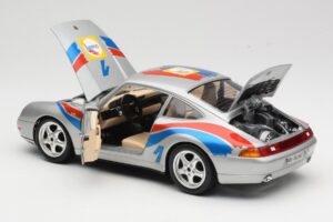 Porsche 911 993 Carrera Cup #1 1993 Bburago 1:18 3050-M2 Μέταλλο - εικόνα 5 από 8
