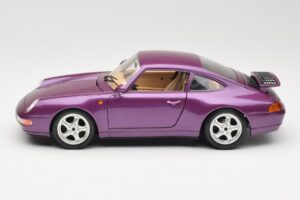 Porsche 911 993 Carrera Μωβ Bburago 1:18 3060-M2 Μέταλλο - εικόνα 4 από 8