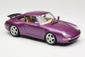 Porsche 911 993 Carrera Μωβ Bburago 1:18 3060-M2 Μέταλλο - εικόνα 6 από 8