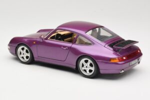 Porsche 911 993 Carrera Μωβ Bburago 1:18 3060-M2 Μέταλλο - εικόνα 7 από 8