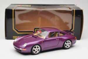 Porsche 911 993 Carrera Μωβ Bburago 1:18 3060-M2 Μέταλλο - εικόνα 8 από 8