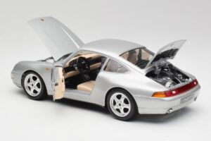 Porsche 911 993 Carrera Ασημί Bburago 1:18 3050-M1 Μέταλλο - εικόνα 7 από 8