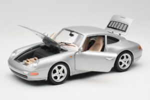 Porsche 911 993 Carrera Ασημί Bburago 1:18 3050-M1 Μέταλλο - εικόνα 8 από 8